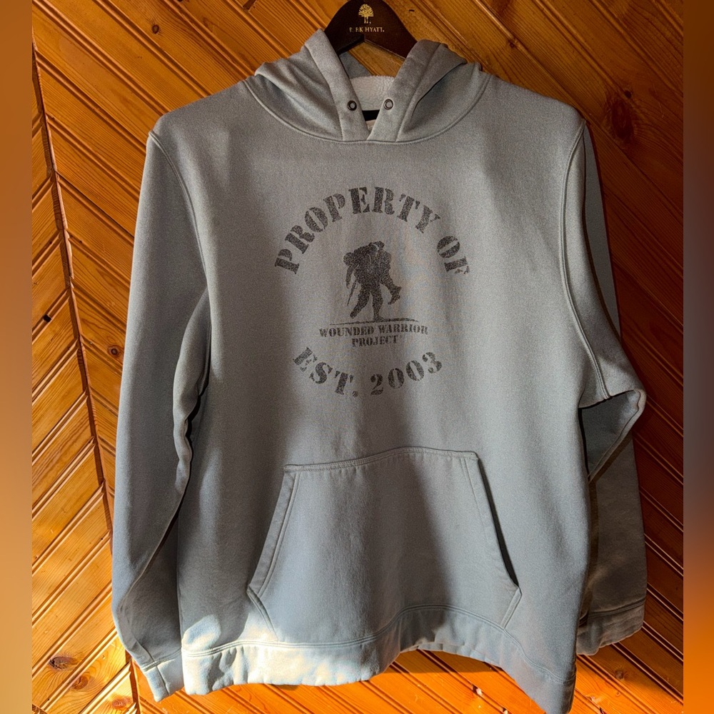 UNDER ARMOUR USA patriot  wounded warrior hoodie men’s L